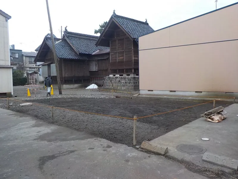木造2階建ての空き家(52坪)の解体後